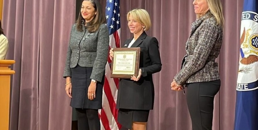 ԱՄՆ-ի Պետքարտուղարության մրցանակը Վրաստանի նախկին Ժողովրդական պաշտպանին և Ժողովրդական պաշտպանի գրասենյակի աշխատակիցներին