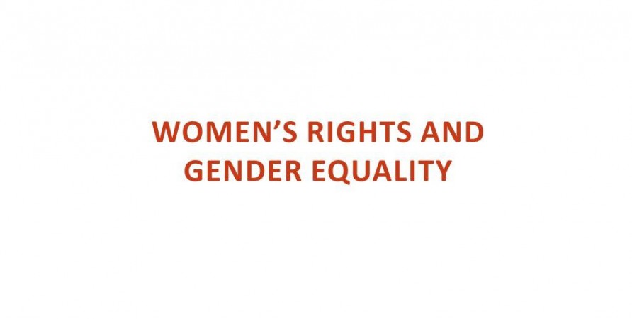 Women’s Rights and Gender Equality