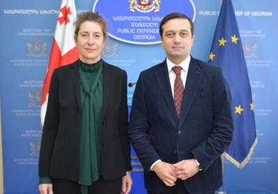 Public Defender Meets Ambassador of Switzerland in Georgia