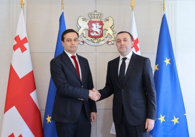 Public Defender Meets with Prime Minister of Georgia