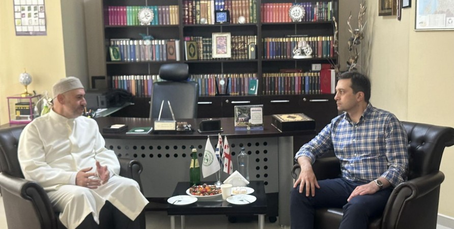 Ժողովրդական պաշտպանը հանդիպել է Համայն Վրաստանի մահմեդական վարչության մուֆթիի հետ