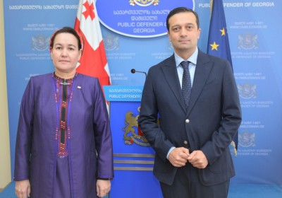 Public Defender Meets with Ombudsman of Turkmenistan