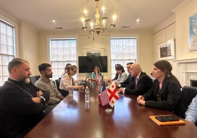 Public Defender Meets with Representatives of Georgian Diaspora in Washington