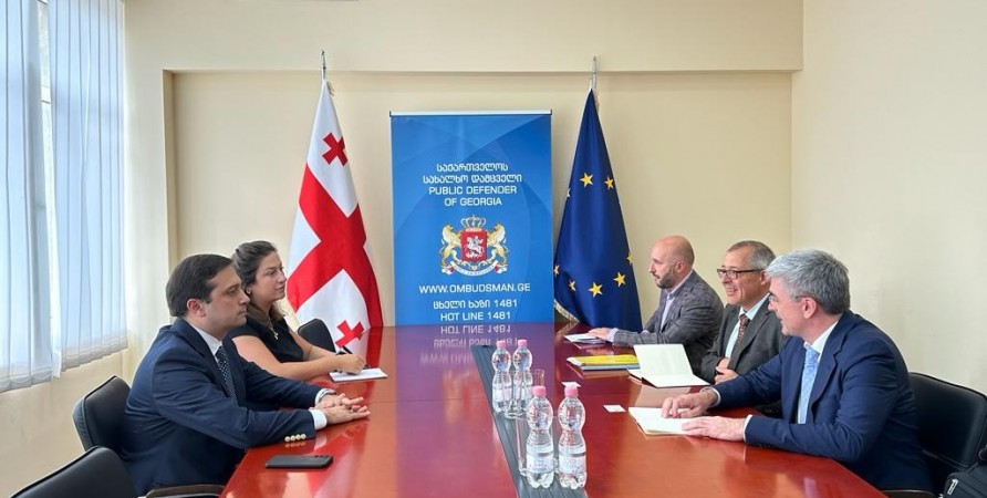 Public Defender Meets with Representatives of Swiss Embassy in Georgia