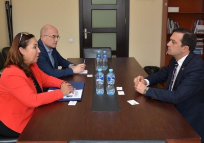 Public Defender Meets with Chief of Mission of IOM Georgia