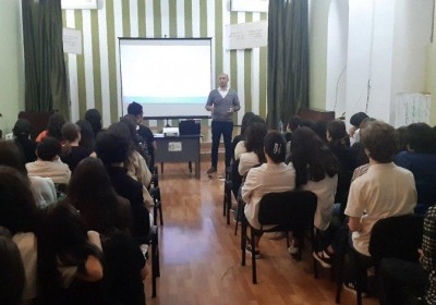 Public Defender’s Representatives Hold Third Stage of Meetings with Public School Students on the Theme: “Child and the Police”