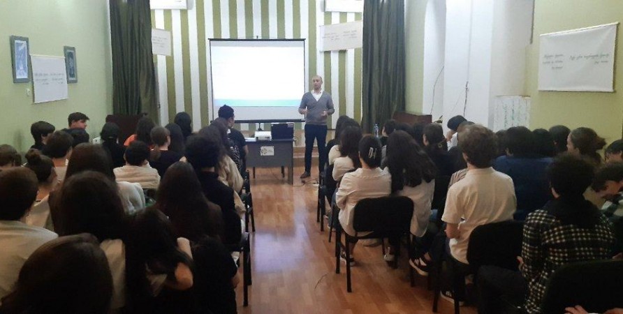 Public Defender’s Representatives Hold Third Stage of Meetings with Public School Students on the Theme: “Child and the Police”