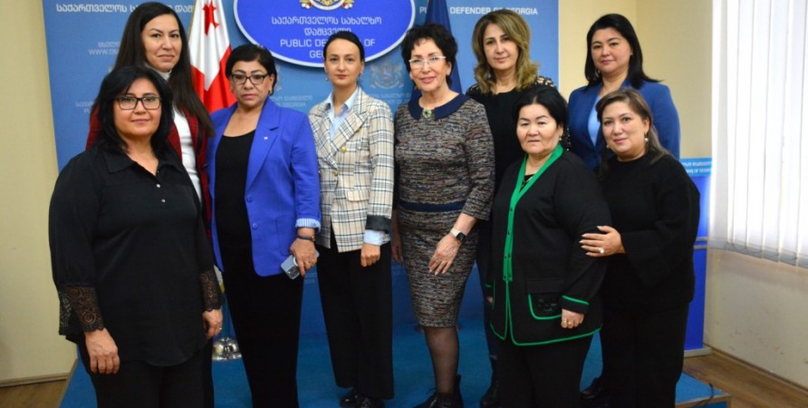 Public Defender’s Office of Hosts Delegation from Uzbekistan