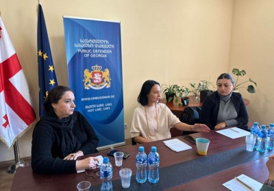Meeting with Gender Group of Public Defender’s Council of Ethnic Minorities 