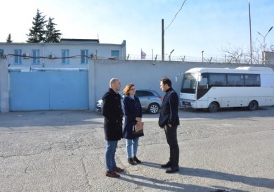 Public Defender Visits Geguti Penitentiary Establishment No. 14