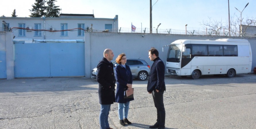 Public Defender Visits Geguti Penitentiary Establishment No. 14