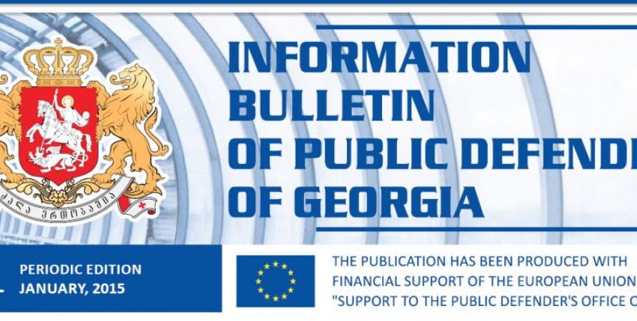 Bulletin, Periodic Publication – January, 2015