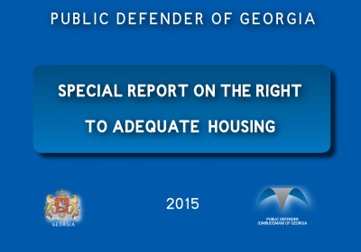 The Right to Adequate Housing - Special Report