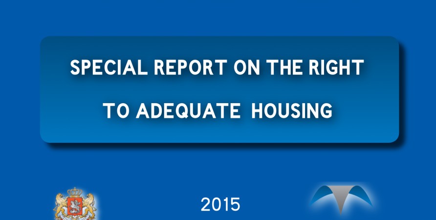 The Right to Adequate Housing - Special Report