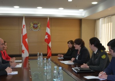 The Public Defender meets with the Minister of Defence of Georgia