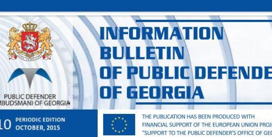 Bulletin, Periodic Edition – October, 2015
