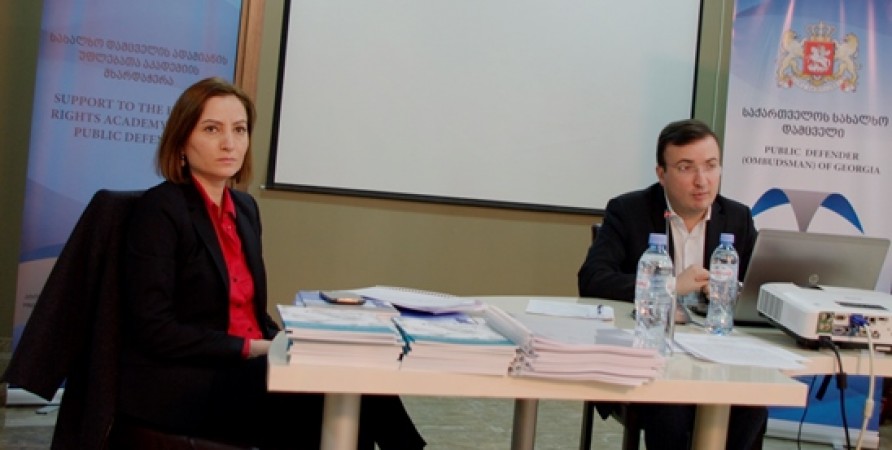 Human Rights Academy of the Public Defender Holds Training for Employees of Prosecutor's Office 