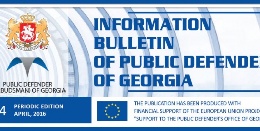 Bulletin, Periodic Edition –April 2016