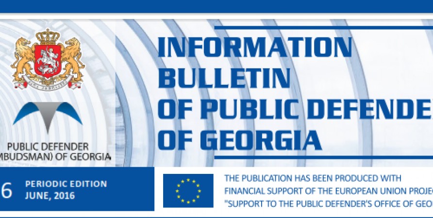 Bulletin, Periodic edition – June 2016