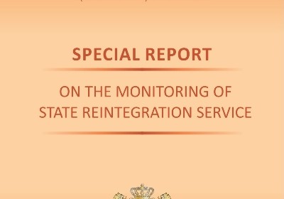 Special Reports on the Monitoring of State Reintegration Service